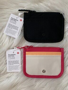 LULULEMON True Identity Card Cases SET of 2